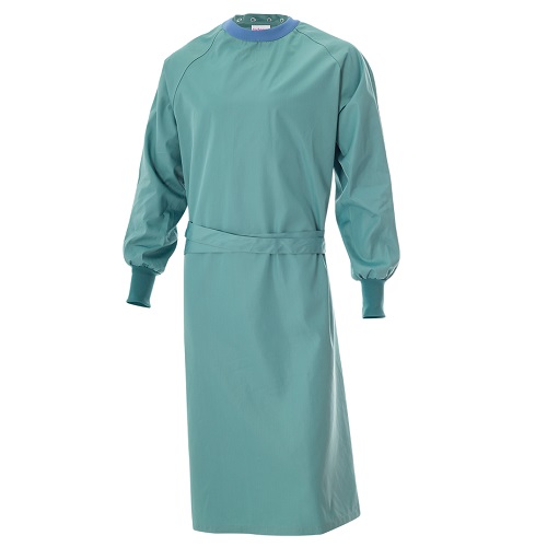 Surgical and protective gown Europa, green - Size: XL