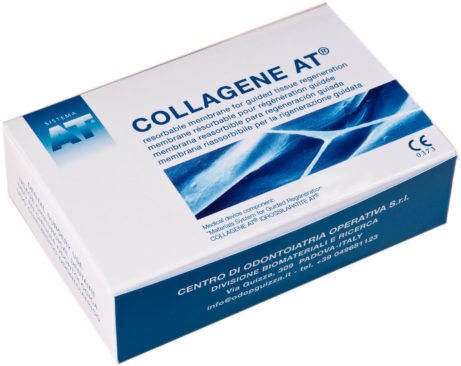 COLLAGENE AT resorable membrane, set of six pieces