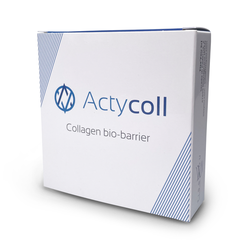 Resorbierbare Kollagenmembran ActyColl - Membrangröße: ActyColl Membran 25 x 25 x 0,2 mm 1 St.