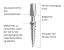Temporäre Implantate ProImplant, D2.1