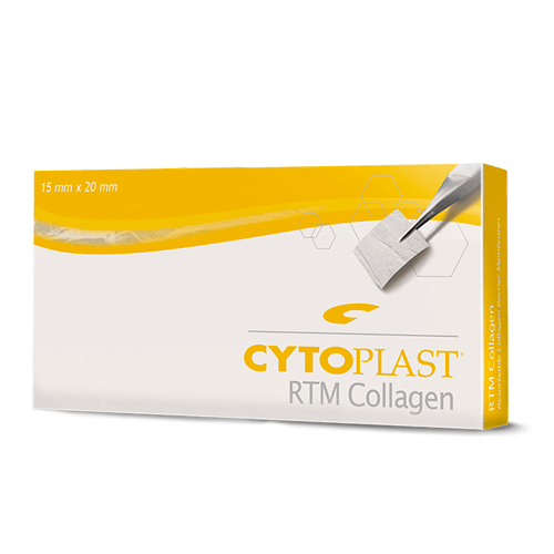 Cytoplast™ RTM Collagen, resorbierbare Kollagenmembran (2 Stück) - Membrangröße: RTM Collagen 30 x 40 mm